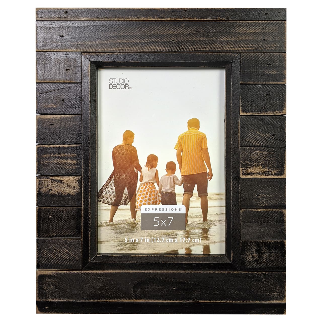 12 Pack: Black Salvage Chic 5" x 7" Frame, Expressions™ by Studio Décor®